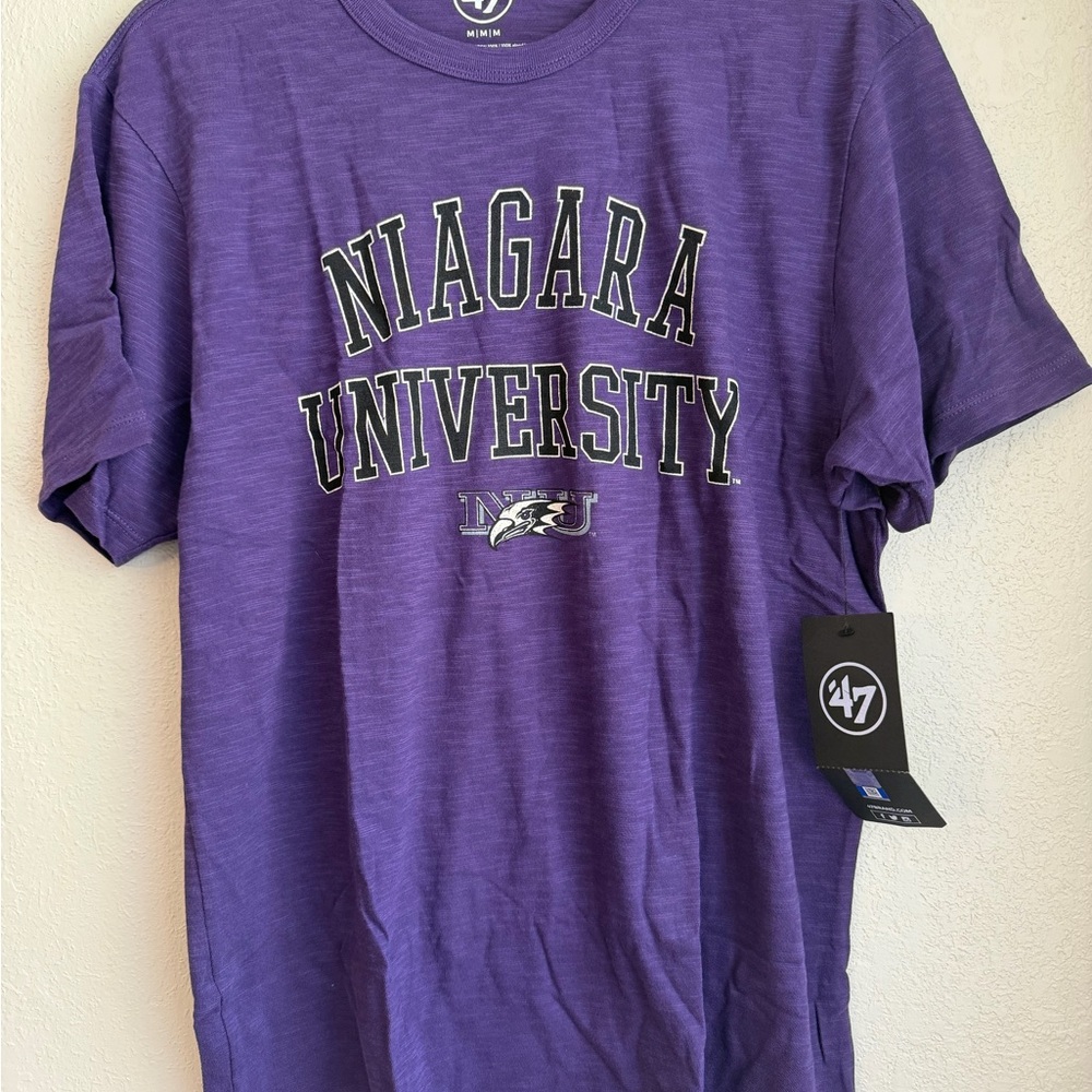 Purple Niagara University T-Shirt medium nwt - Picture 4 of 6